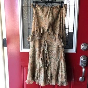 ‼️MOVING SALE - Must go - make an offer ‼️ 
LRL Silk Skirt (small, fits med)